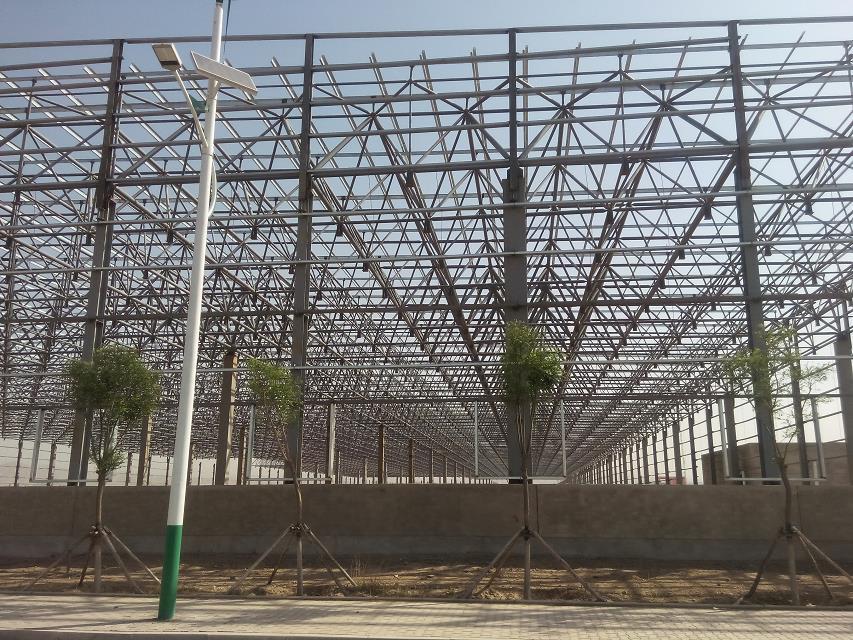 松江汽车工业厂房网架