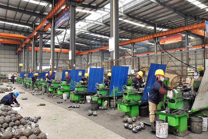 松江网架锥头车间